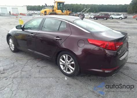 2012 Kia Optima Ex z USA, uszkodzony, nr VIN 5XXGN4A75CG053511